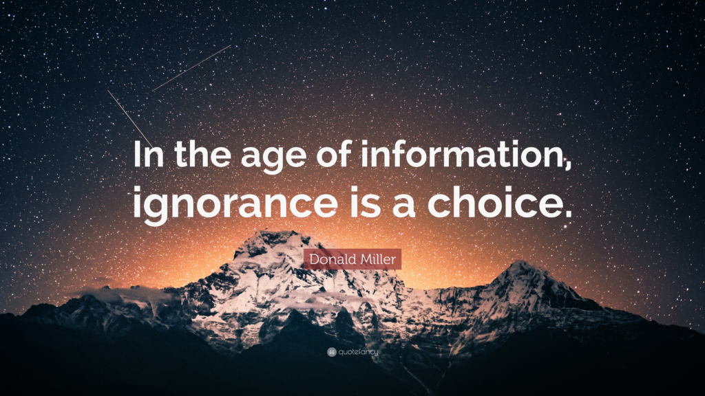 Ignorance