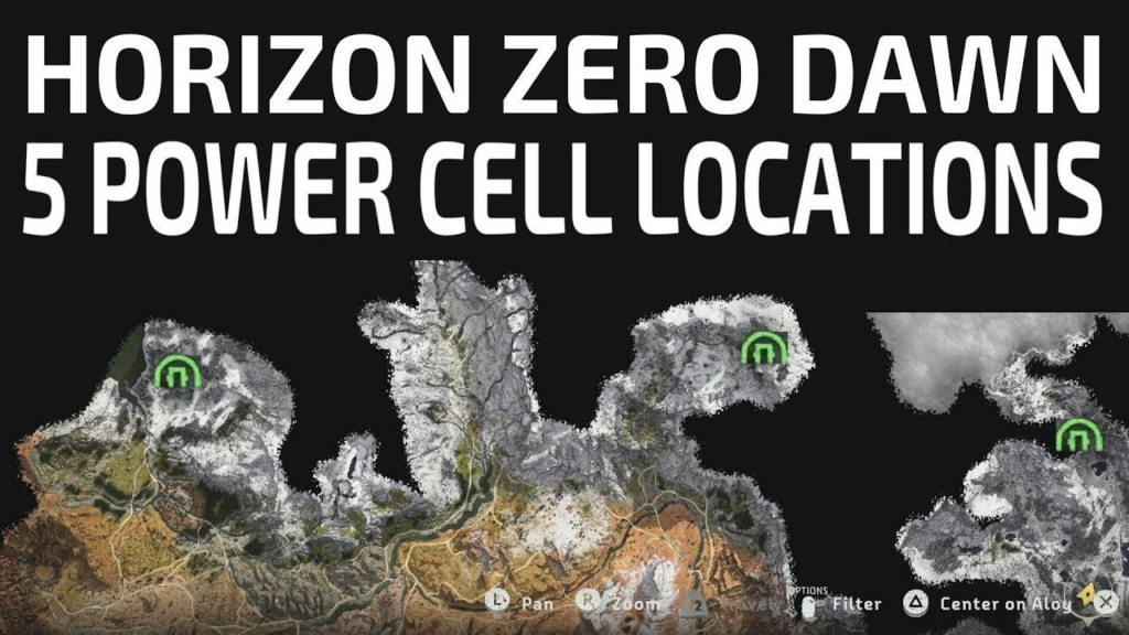 Power cells horizon zero dawn